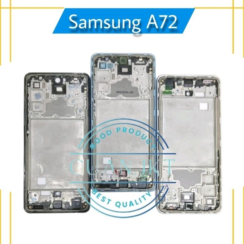 Frame Samsung A72 Original / Tulangan Dudukan LCD