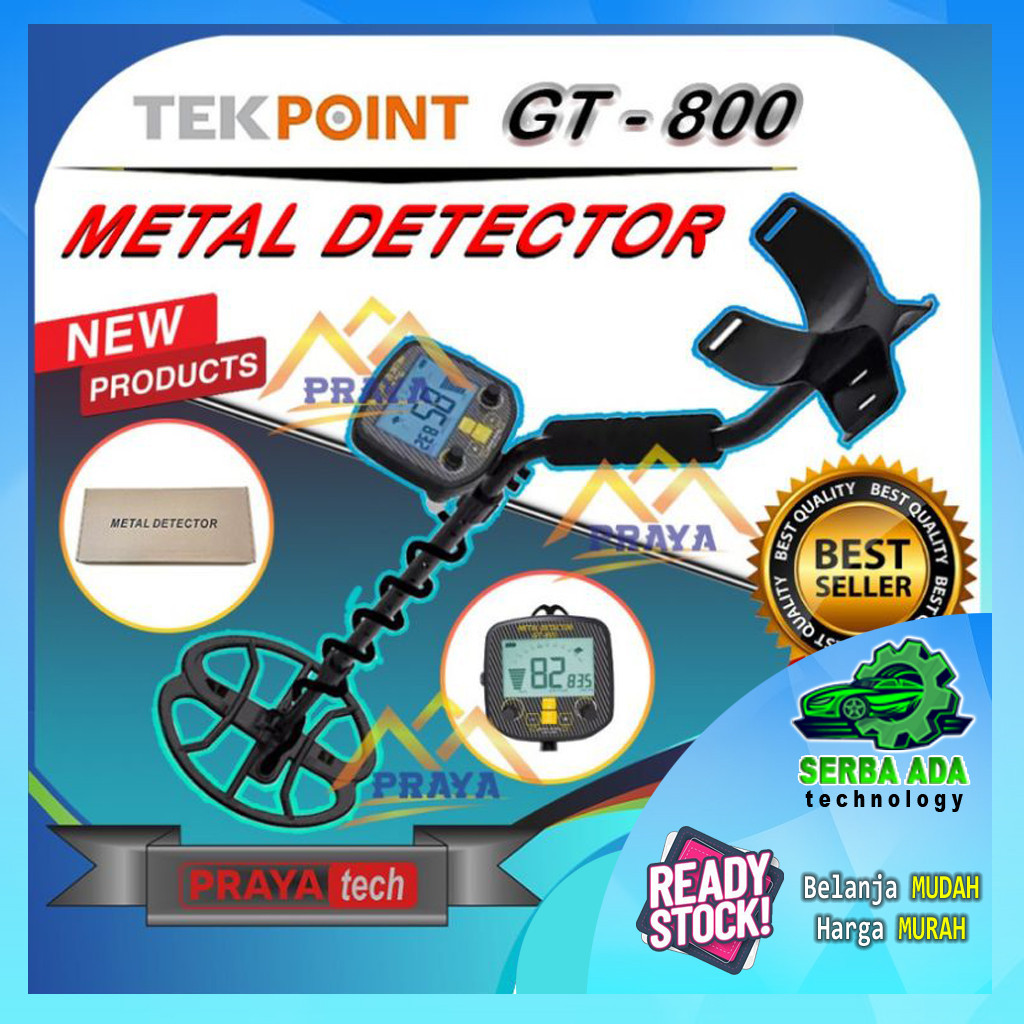 Tekpoint GT800 GT 800 GT-800 Detektor Gold All Metal Logam Profesional Detektor Emas bukan TX 850 TX