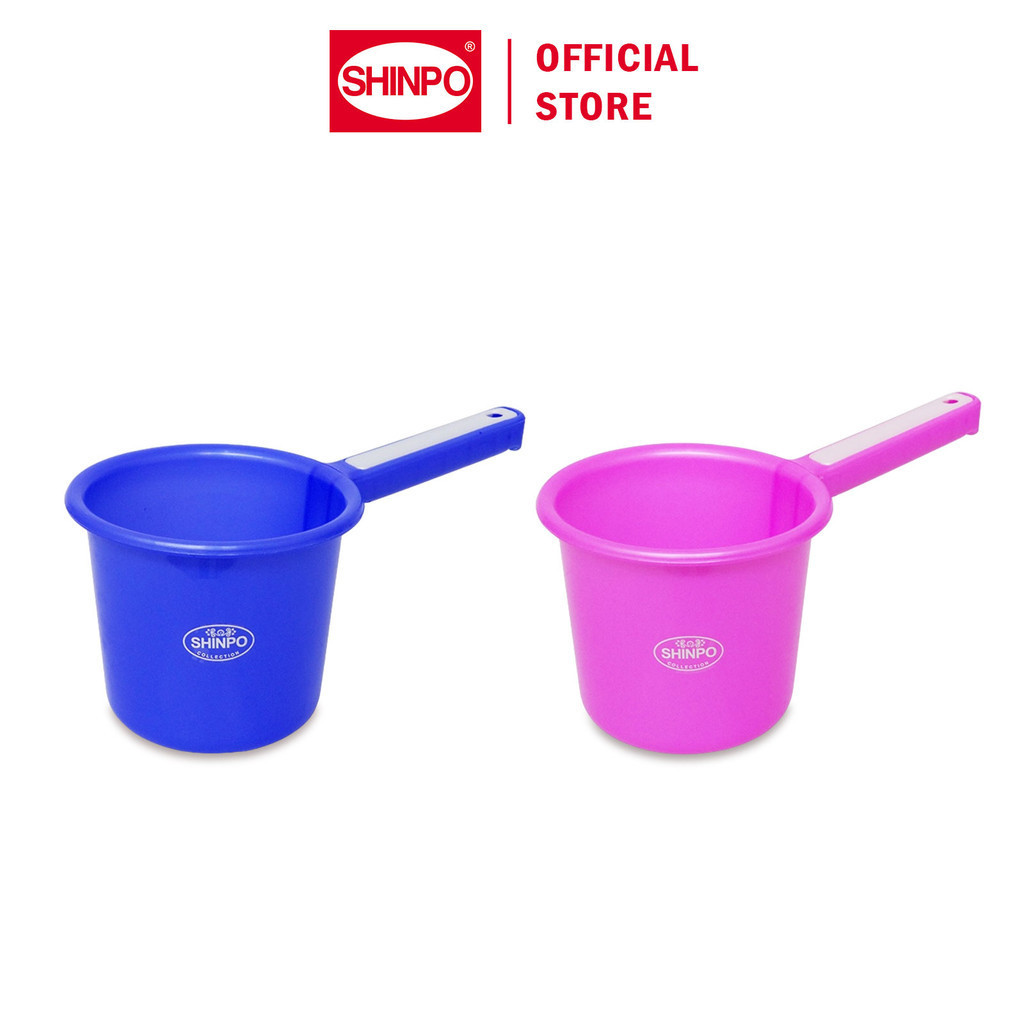 SHINPO Gayung Mandi Plastik Ciduk Air Centong Air Water Scoop Suigen SPO-SIP-210 Pink