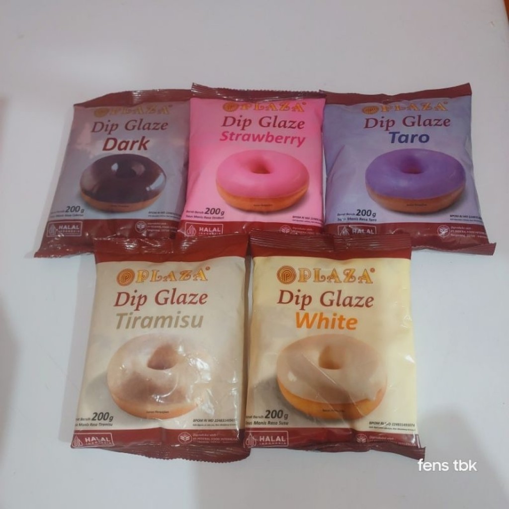 

Plaza Dip Glaze 200gr