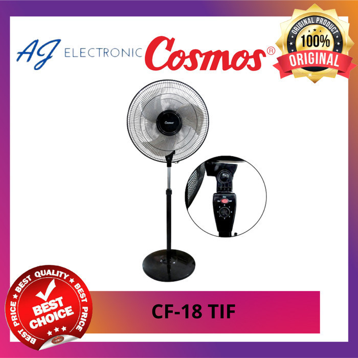 KIPAS ANGIN COSMOS 18-TIF / 18TIF , KIPAS ANGIN STAND 18 INCH