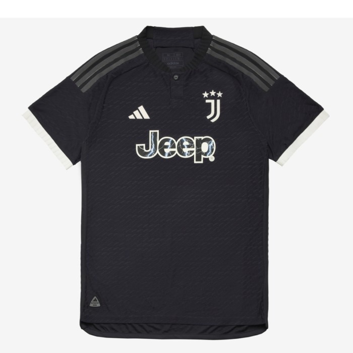 JERSEY PLAYER ISSUE JUVENTUS 3RD 2023 2024 JERSEY PLAYER ISSUE JUVENTUS 3RD HITAM GO