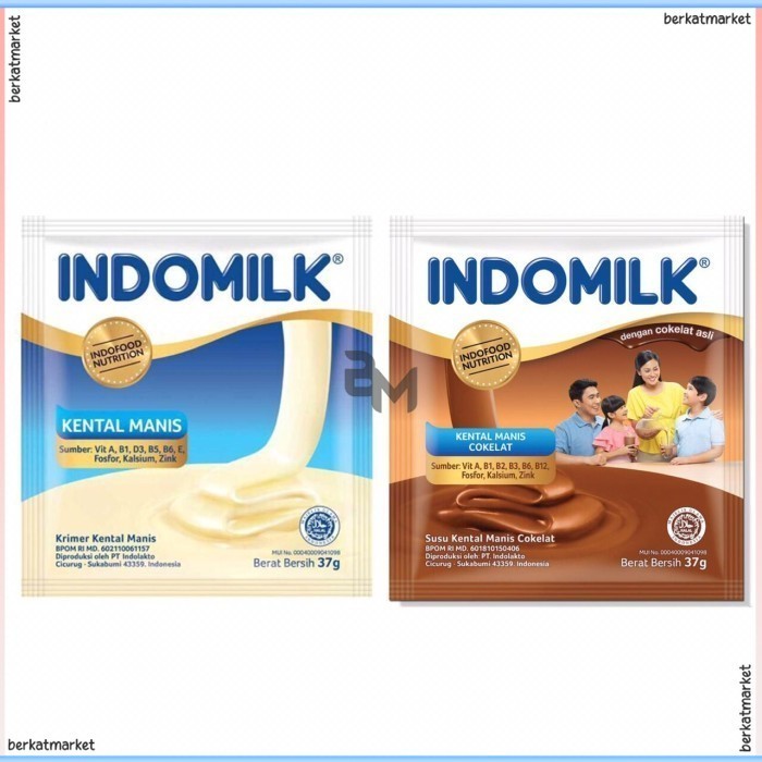 

Indomilk Susu Kental Manis Sachet isi 6s