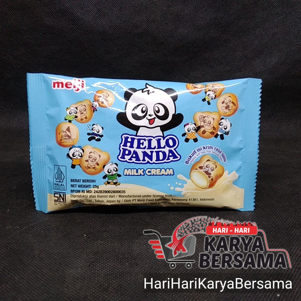 

BISKUIT MEIJI HELLO PANDA MILK CREAM 25GR