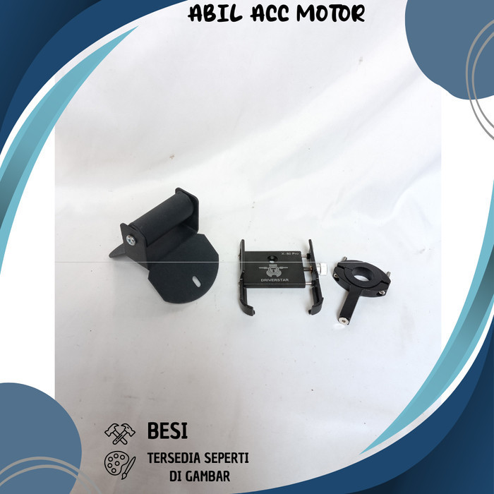 PAKET HOLDER HP BREKET BRACKET GPS HOLDER HP MOTOR YAMAHA NMAX NEW COVER STANG MOTOR NMAX BARU HOLDE