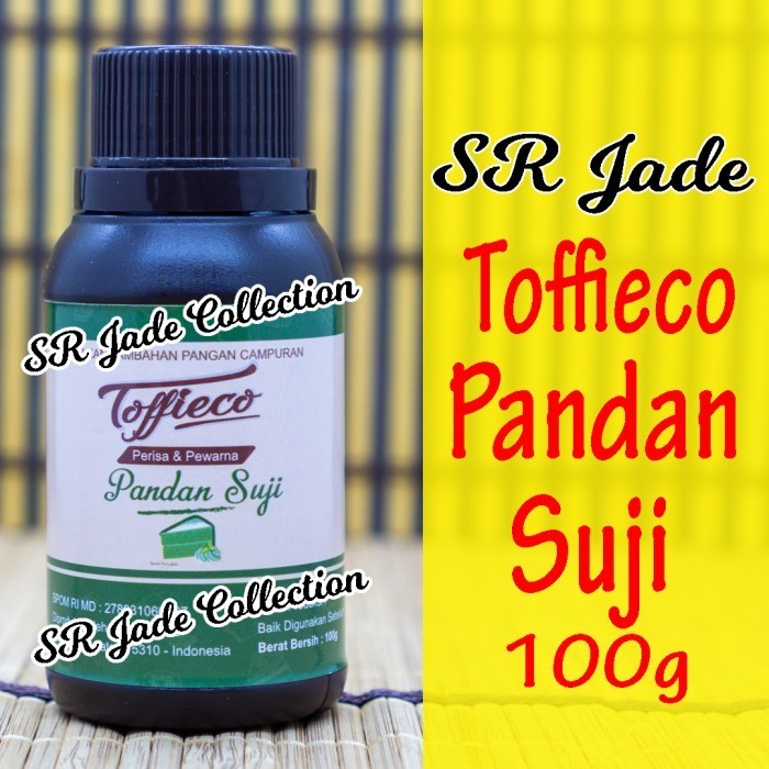 

Toffieco Pandan Suji Pasta 100 gr Tofieco Pandan Suji Tofico 100g