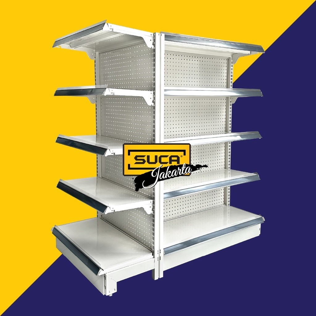 Rak Gondola / Rak Minimarket Backplate Tipe A21