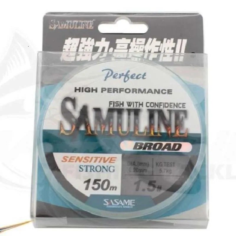 Senar pancing sasame samuline broad 150m senar bagus