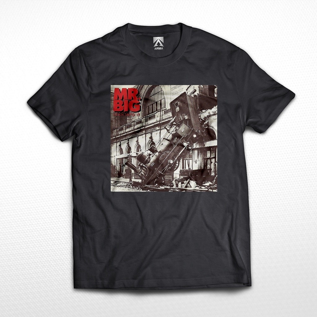 FestKaos KAOS BAND MR. BIG lean into it / tshirt musik rock metal distro unisex KAOS BAND VINTAGE