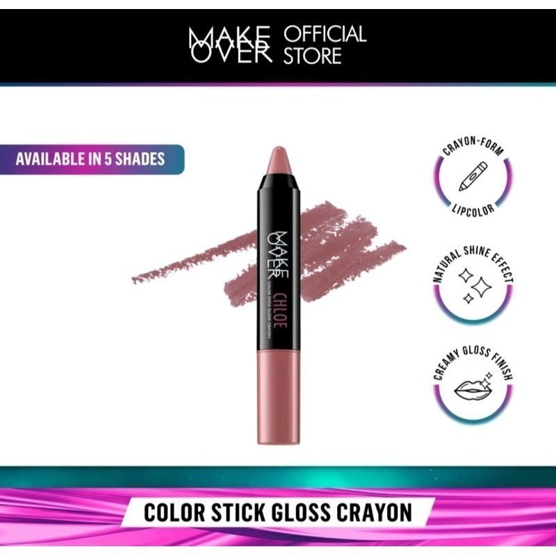 Make Over Color Stick Glossy Crayon | MAKE OVER GLOSSY CRAYON 