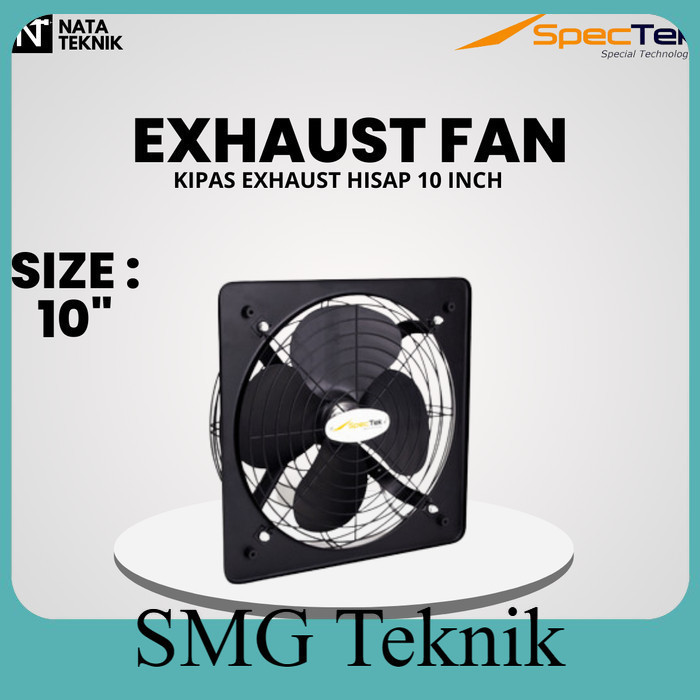 Terbaik Exhaust Fan Dinding Dapur 10", 12", 14", 18" SPECTEK STD - Exhaust Fan - 10 INCH SMG273