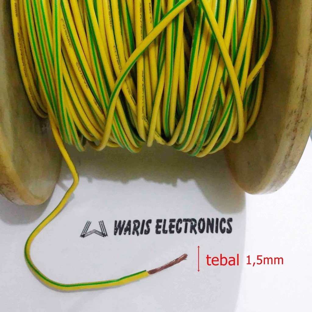 kabel single engkel besar tunggal serabut 1,5mm
