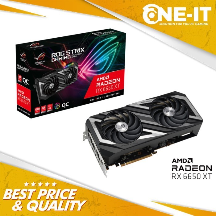 VGA ASUS ROG Strix Radeon RX 6650 XT OC 8G 8GB GDDR6