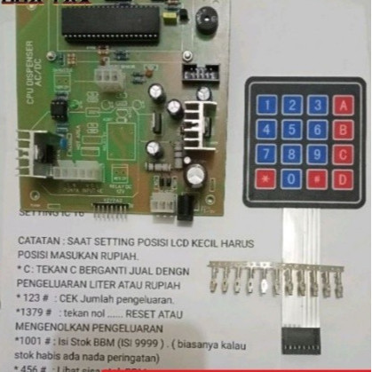 CPU Pom Mini Digital Pertamini AC/DC Minimalis Berkualitas