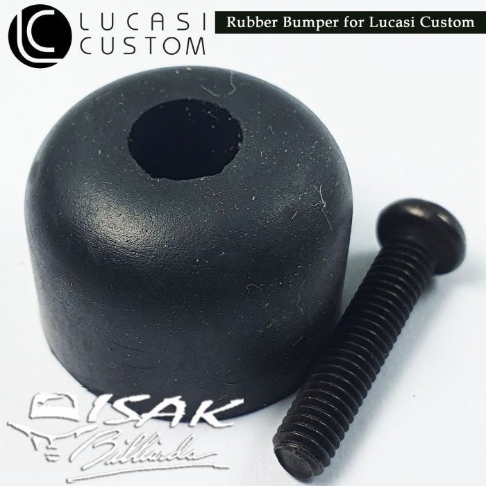 Extra Rubber Bumper Lucasi Custom Hybrid Cue Karet Stik Billiard Stick