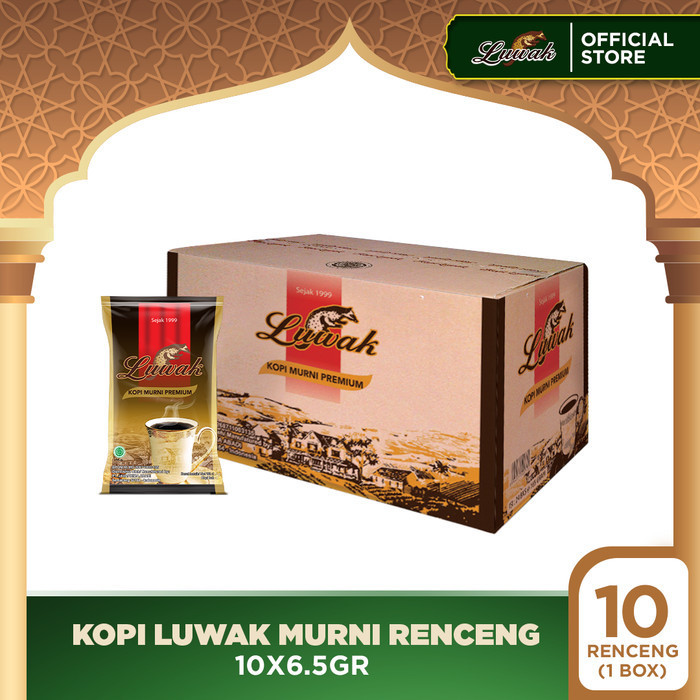 

New Promo Best Kopi Luwak Murni Renceng 16x6.5gr - 10pcs (Carton)