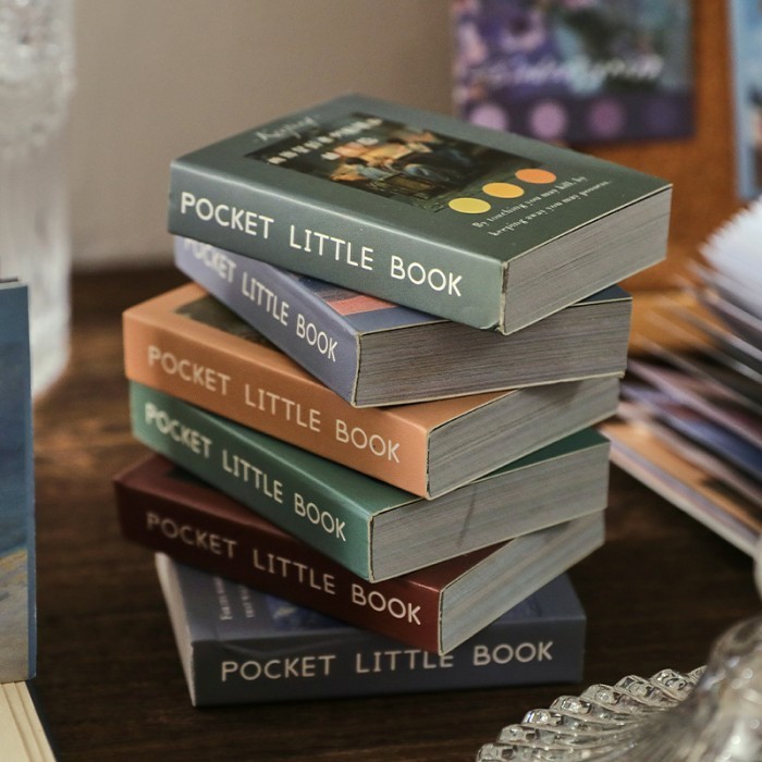 

100 Pcs/ Pack Buku Mini Journal Scrapbook Retro Vintage PAINTING EDITION Aesthetic DIY CRAFT Journalling