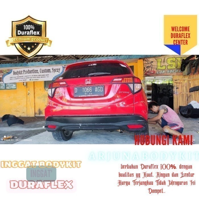 bodykit honda hrv 2016-2017 mugen depan belakang
