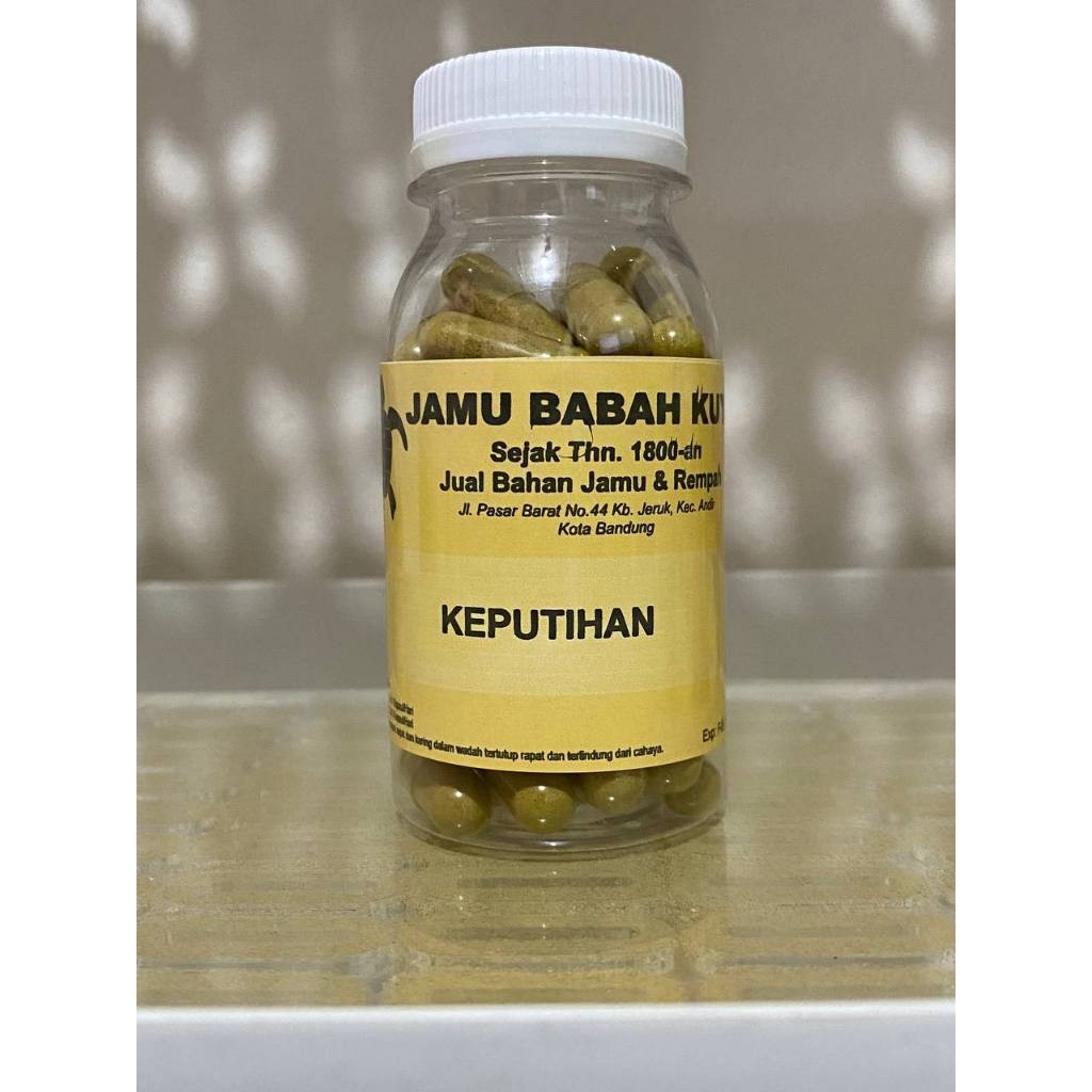 

Hemat Beli 2 Botol Jamu Babah Kuya - Keputihan (50 Kapsul) Herbal