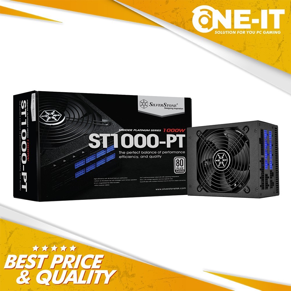 Power Supply / PSU SILVERSTONE 1000 Watt (80+ Platinum Full Modular)
