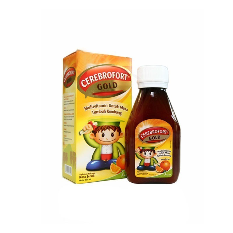 

Cerebrofort Gold 100 ml Orange Jeruk - ALF06