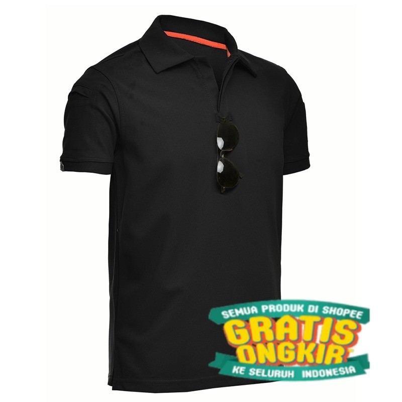 Kaos Polos Baju Pria Kaos Pria Tactical Kaos Lengan Pendek/ jumbo big size besar