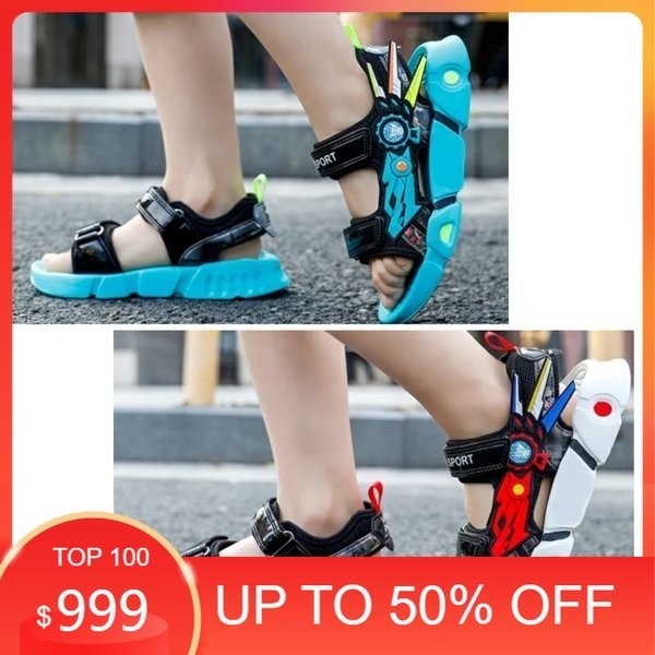 NEW - Sandal Gunung Sport Power Ranger Anak Laki-laki 3 4 5 6 7 8 Tahun Keren Sepatu Sandal Running 