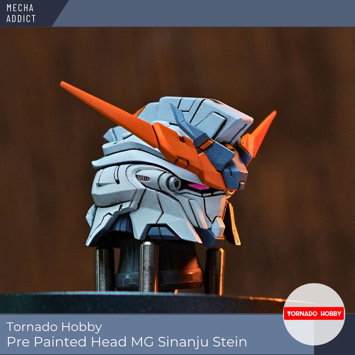 Tornado Hobby Colored Resin 3D Print Head For 1/100 MG Sinanju Stein