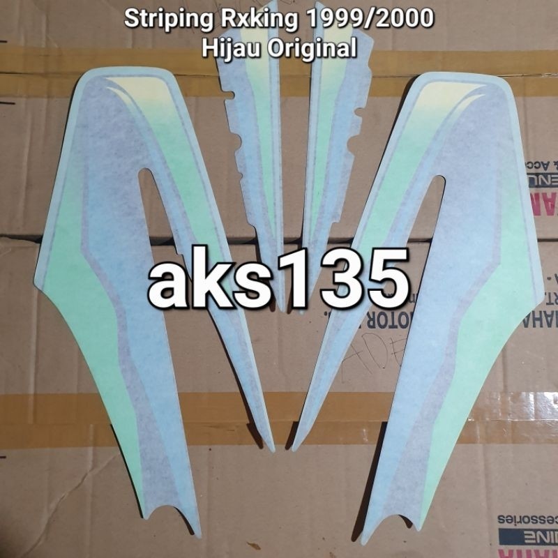 Lis Striping Graphic Rx king 99 Rxking 1999 2000 Hijau Original