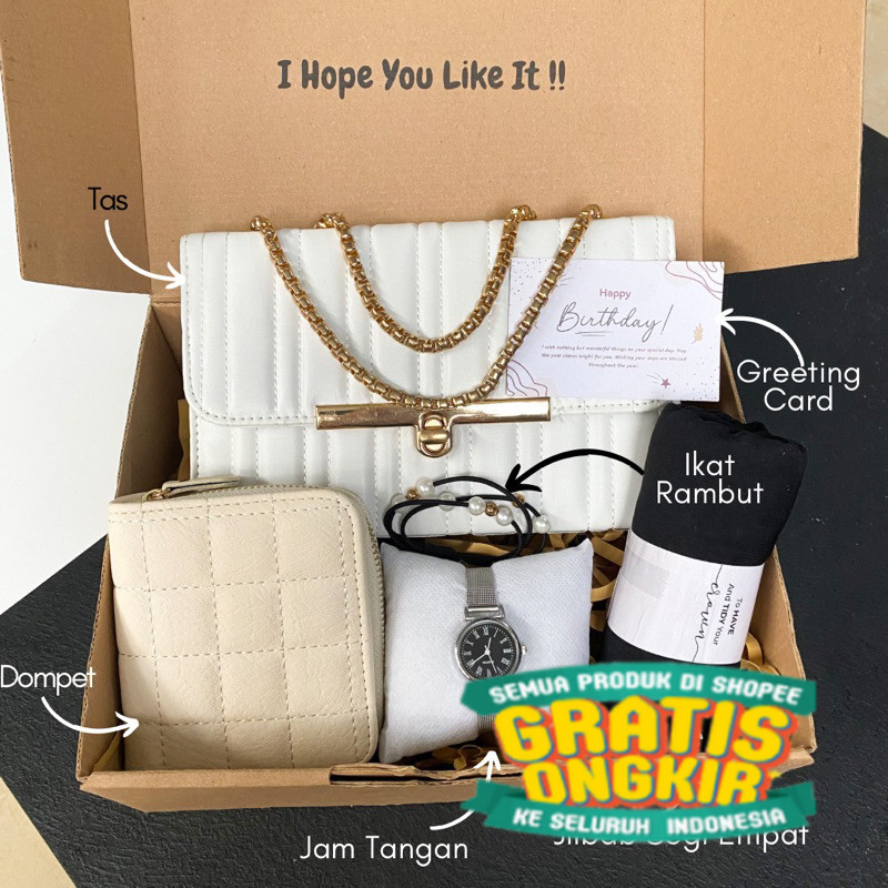 [A0201]HAMPERS GIFT BOX TAS CHELSY KADO ULANG TAHUN/KADO PACAR/KADO VALENTINE/KADO ANNIVERSARY/KADO 