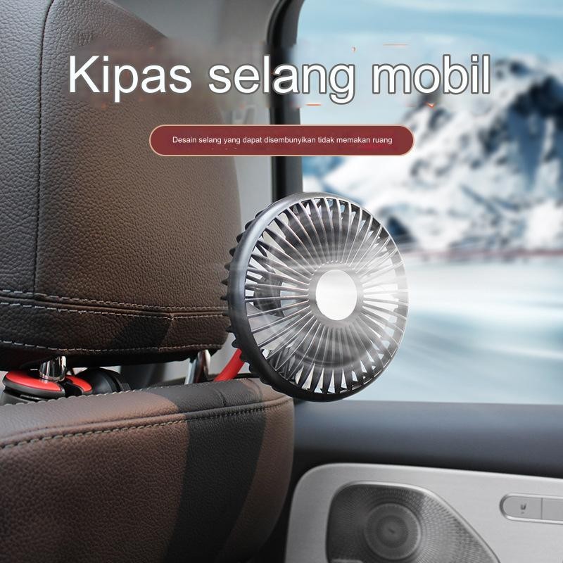 Kipas Angin Interior Mobil Kipas Angin Kecil Interior Mobil Truk 12v24v Pendingin Kuat USB untuk Kur
