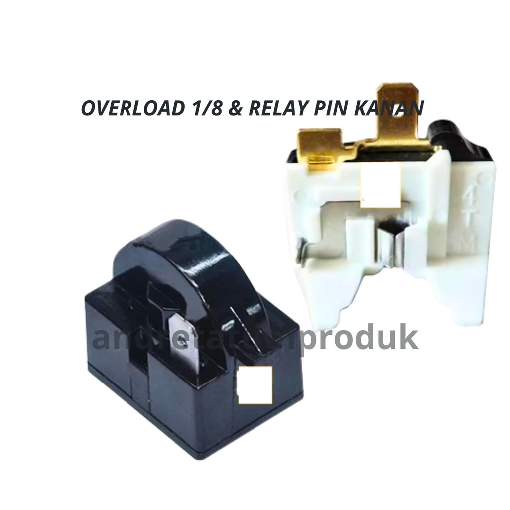 Relay Overload 1/8 Kulkas 1 Pintu
