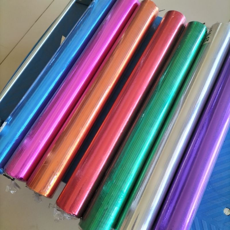 

[25 lembar] Kertas metalik/ kertas kilap - ABO