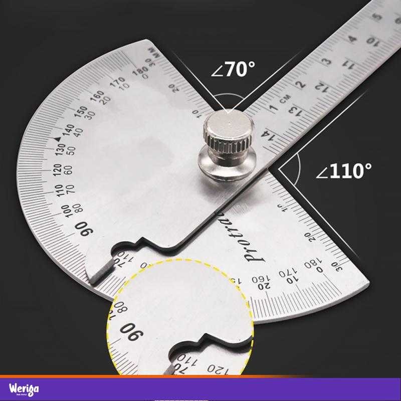 

Protractor Penggaris Busur Derajat Measuring 14.5cm 180 Degree - PR180