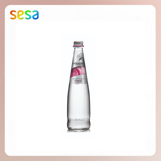 

SAN BENEDETTO Natural Mineral Water Glass 500ml - Air Segar Sehat