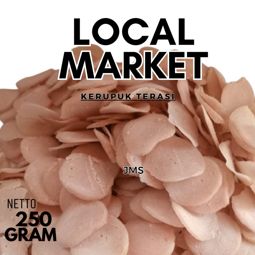 

kerupuk terasi 250gr produk lokal