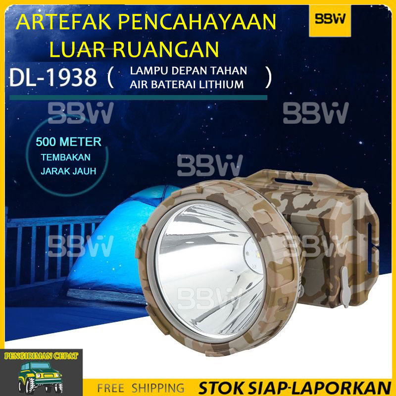 【COD】SENTER KEPALA DONY MS-309 | SO COOl TERANG | CAHAYA PTH & KNG | BISA DICAS | FREE TRIPOD Senter