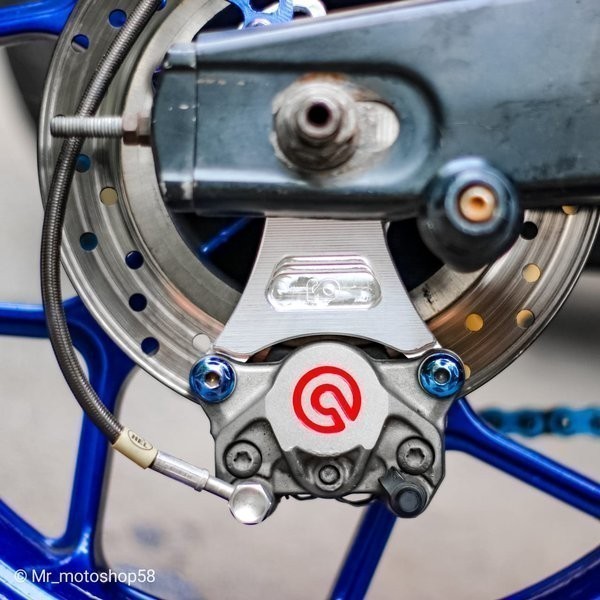 BREKET KALIPER BELAKANG R25 BREKET KALIPER BELAKANG ZX25R BREKET KALIPER 2 PISTON FOR BREMBO KTC