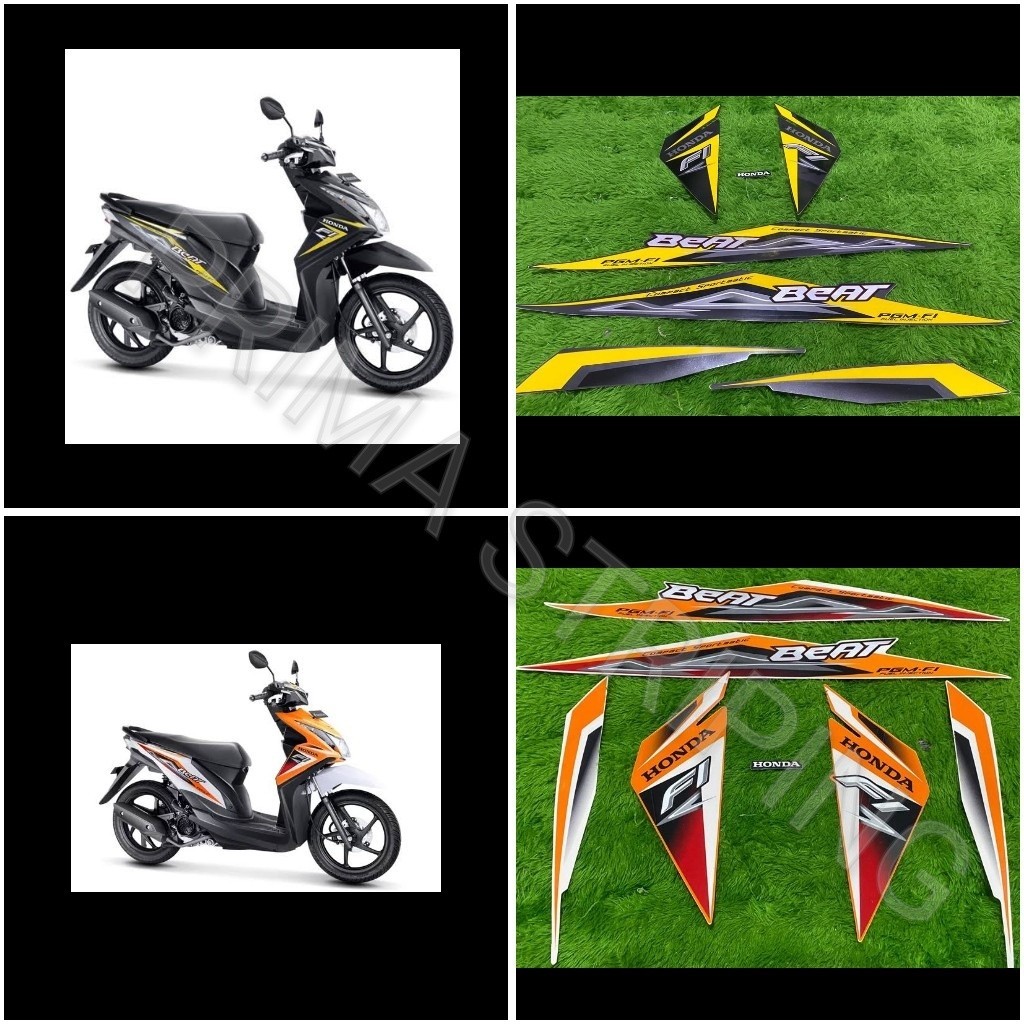 STRIPING STIKER MOTOR BEAT 2014 CBS