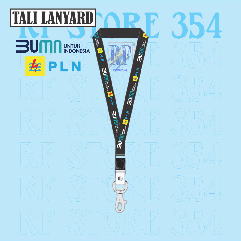 

TALI LANYARD BUMN UNTUK NEGERI PLN LOGO - TALI ID CARD PLN PERUSAHAAN LISTRI NEGARA BUMN UNTUK NEGERI GANTUNGAN KUNCI GANTUNGAN FLASHDISK GANTUNGAN NAMETAG TALI LANYARD BEST SELLER COD