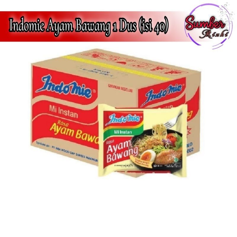 

Indomie Ayam Bawang 1 DUS (40 PCS)