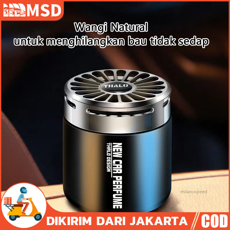 Parfum Mobil Pengharum Mobil / Ruangan / Universal 140gram Botol Warna Hitam Awet Segar Model Terbar