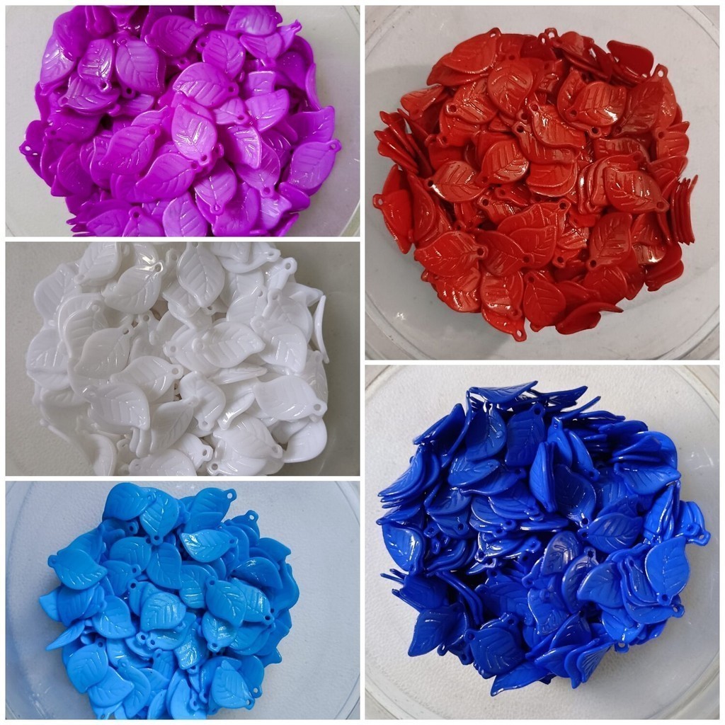 K1 Mote Aksesoris Alur Daun Bunga Kilap 20 gram / Aksesoris Karangan Dekorasi Bunga