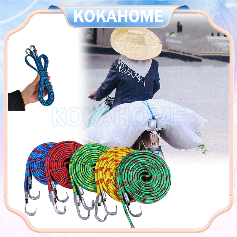 Tali Pengikat Barang Bagasi Motor 1.5 Meter Tali Karet Pengikat barang di motor Tali Ikat Bagasi 150