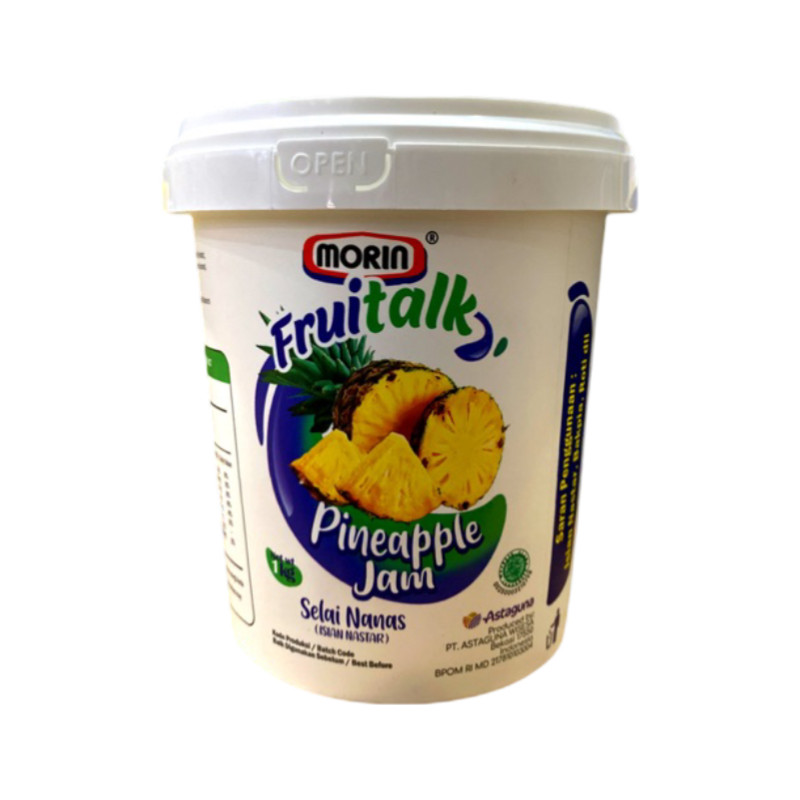 

Morin Fruitalk Pineapple Jam - Morin Selai Nanas Isian Nastar 1kg