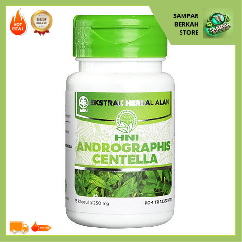 Produk Halal; Andrographis Centella HNI HPAI - Herbal Sakit Liver - Tipes #HNIhalamart