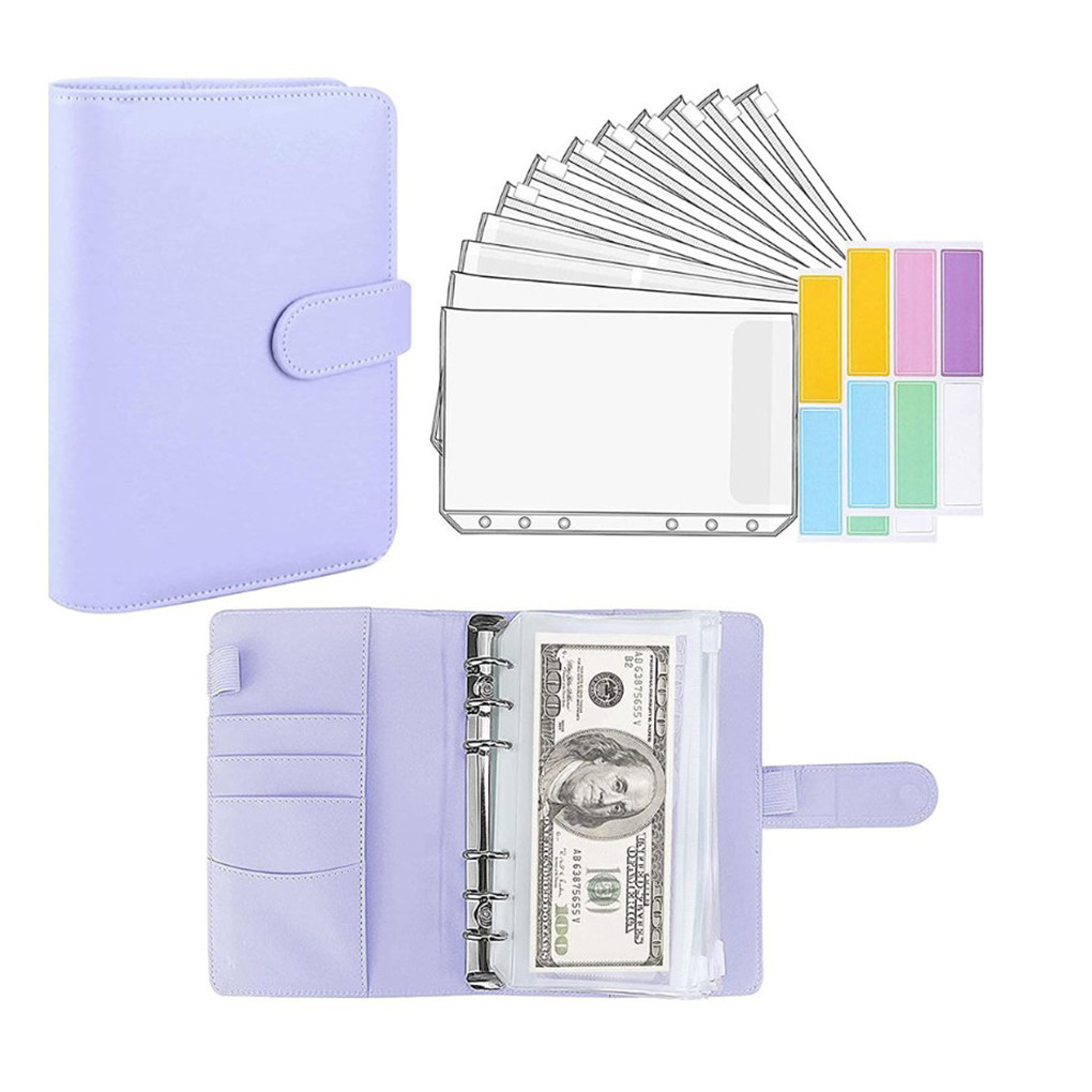 

A6 Binder Folder Receipt Ticket Budget Sheets Pouch Envelope Children