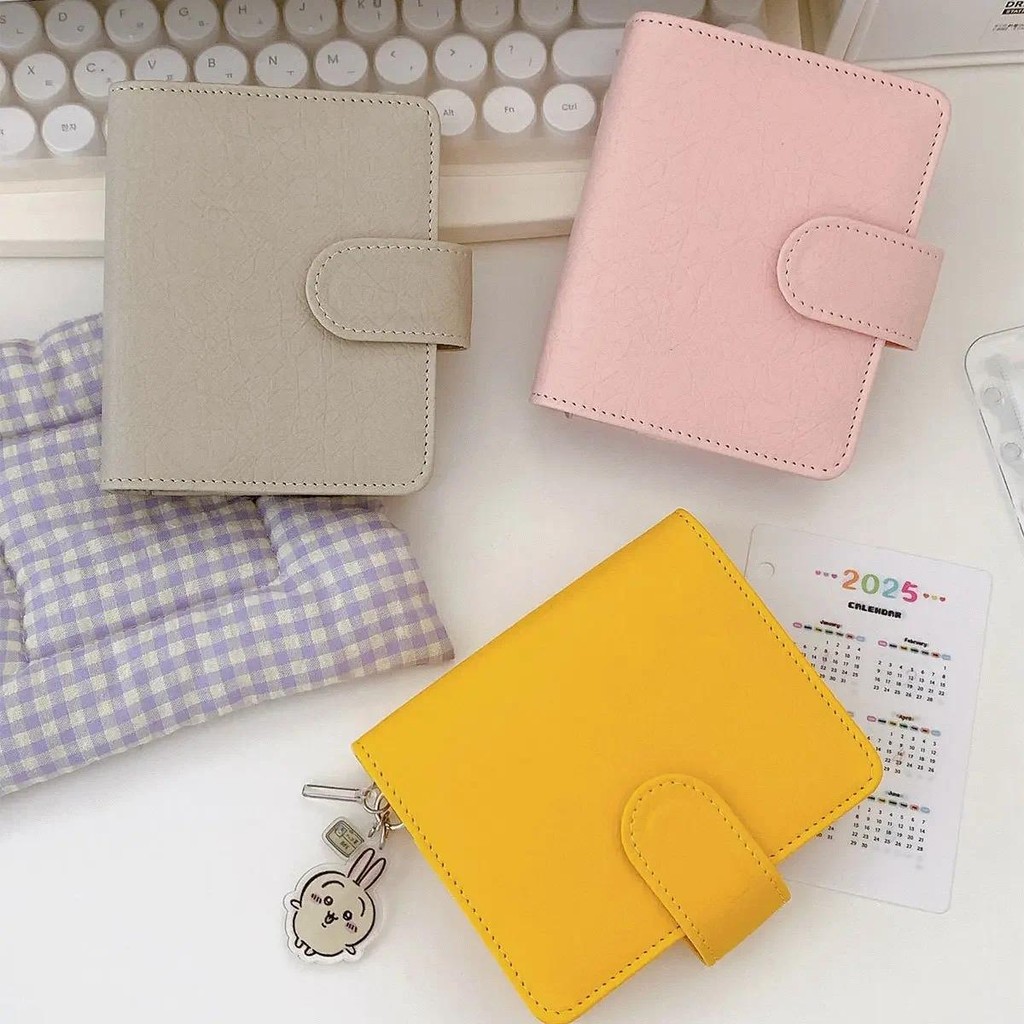 

M5 5 Holes PU Leather DIY Binder Notebook Covers Diary Books Schedule Paper School Stationery Only Covers