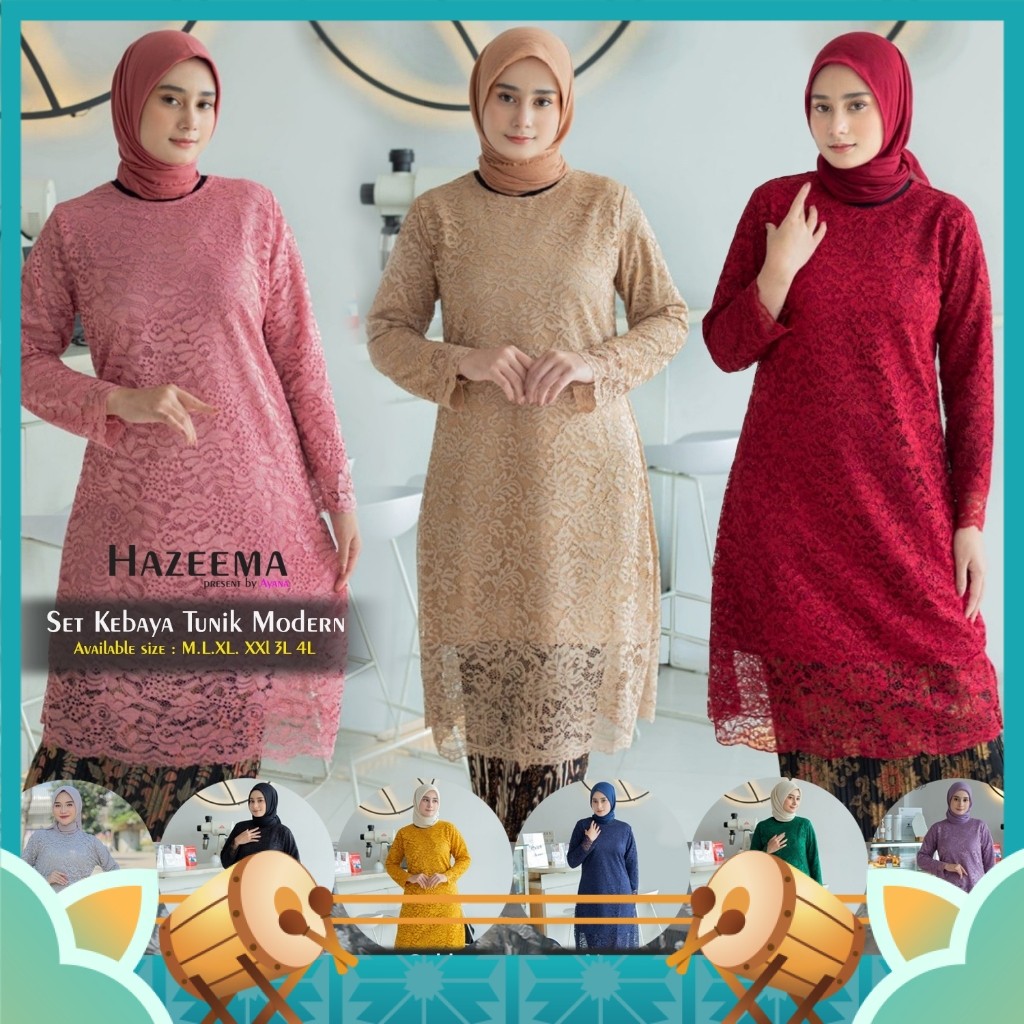 Kebaya Wanita Murah Kekinian Keren Modern /    Atasan & Setelan    / Kebaya Wisuda / Baju Wanita / B