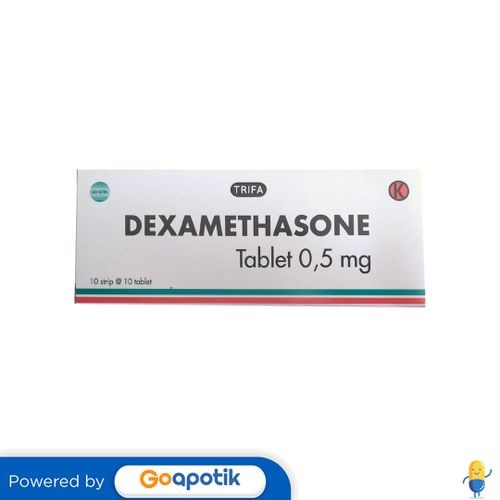 Dexamethasone Trifa 0.5 Mg Box 100 Tablet